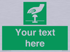 Custom Safe condition: Emergency stop button